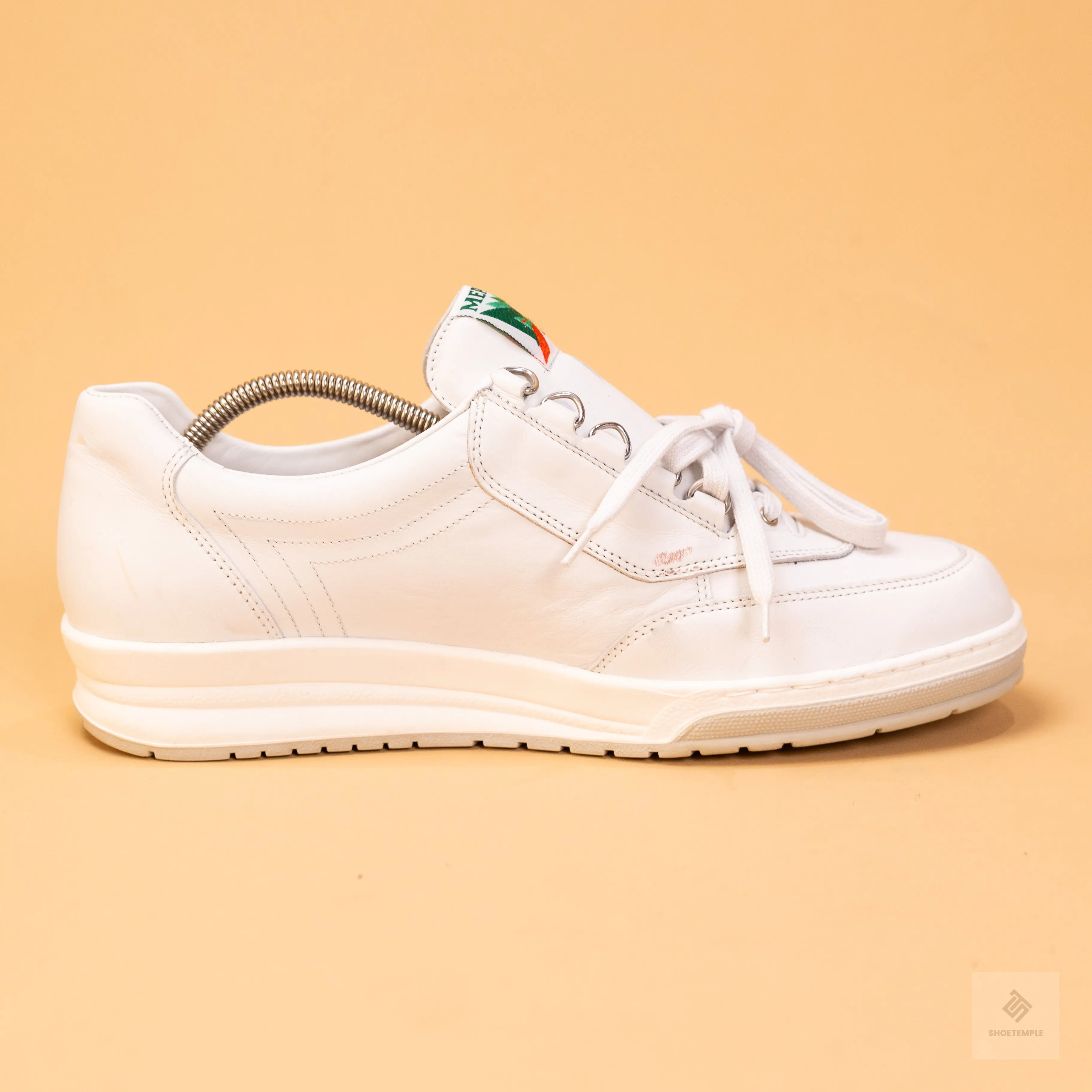 Mephisto Leather Sneaker White