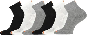 Merrell Men's and Women's Cushioned Cotton Socks-3 Pair Pack-Unisex Breathable Mesh Comfort Zones