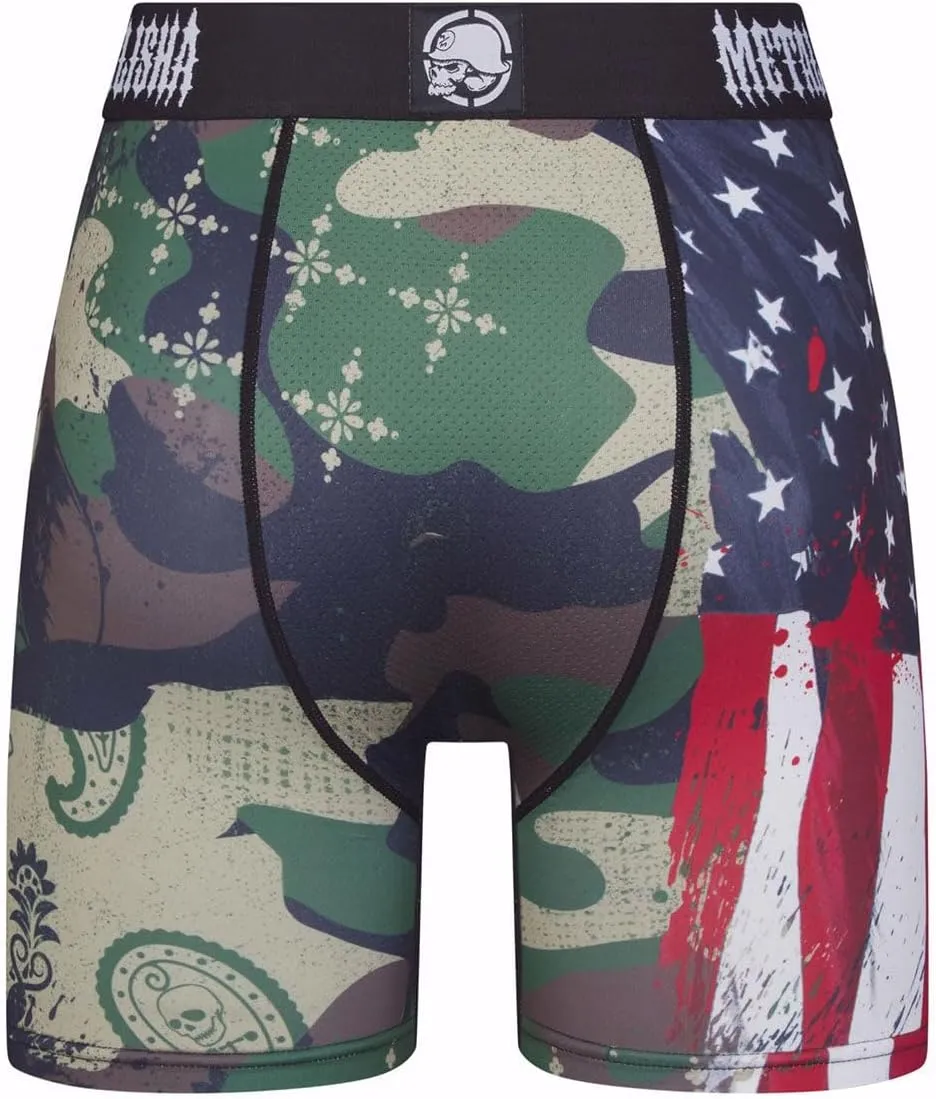 Metal Mulisha Men's Bizness Boxer Briefs Underwear