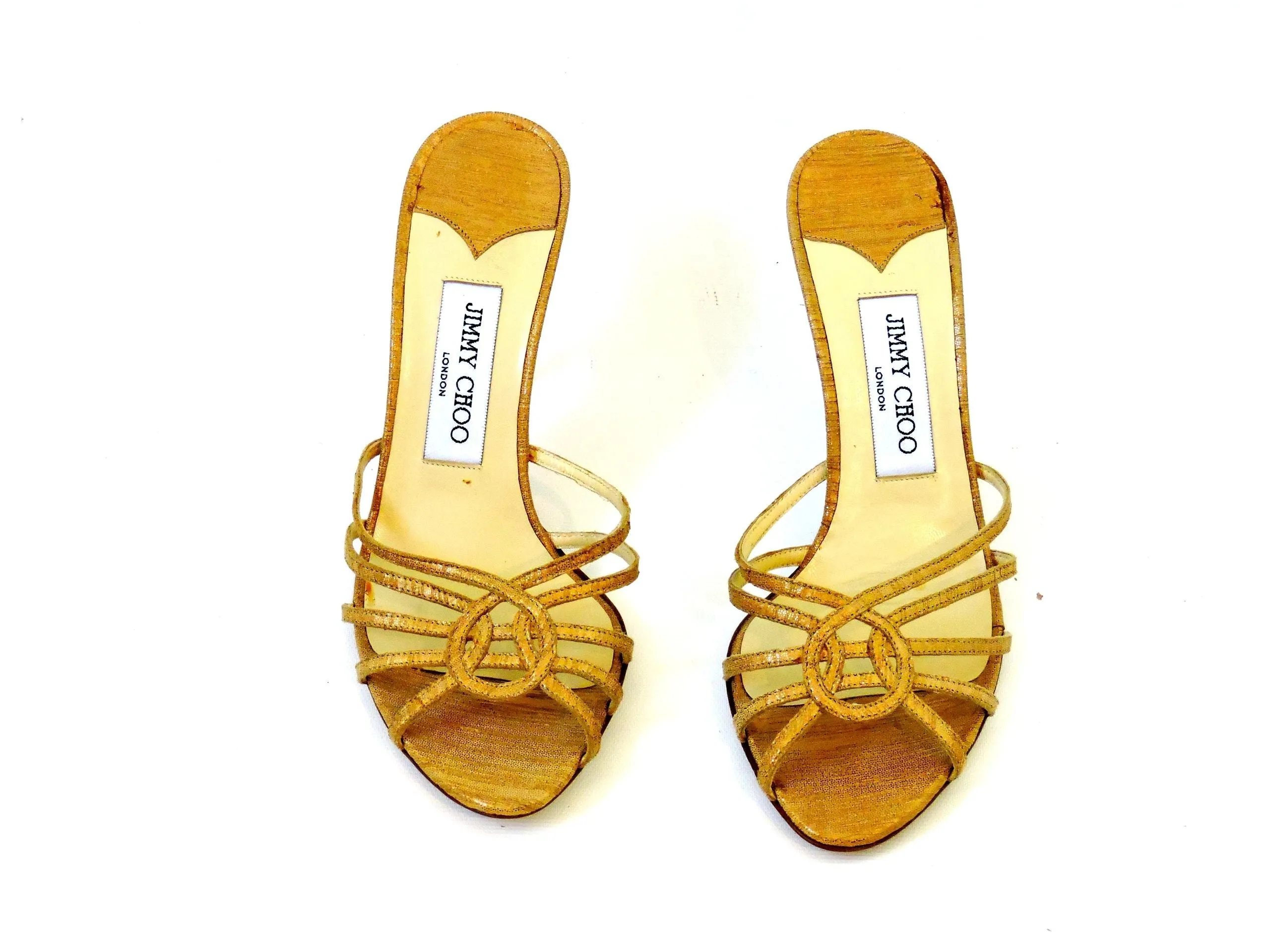 Metallic Mule Size 37.5 It (7.5 Us)