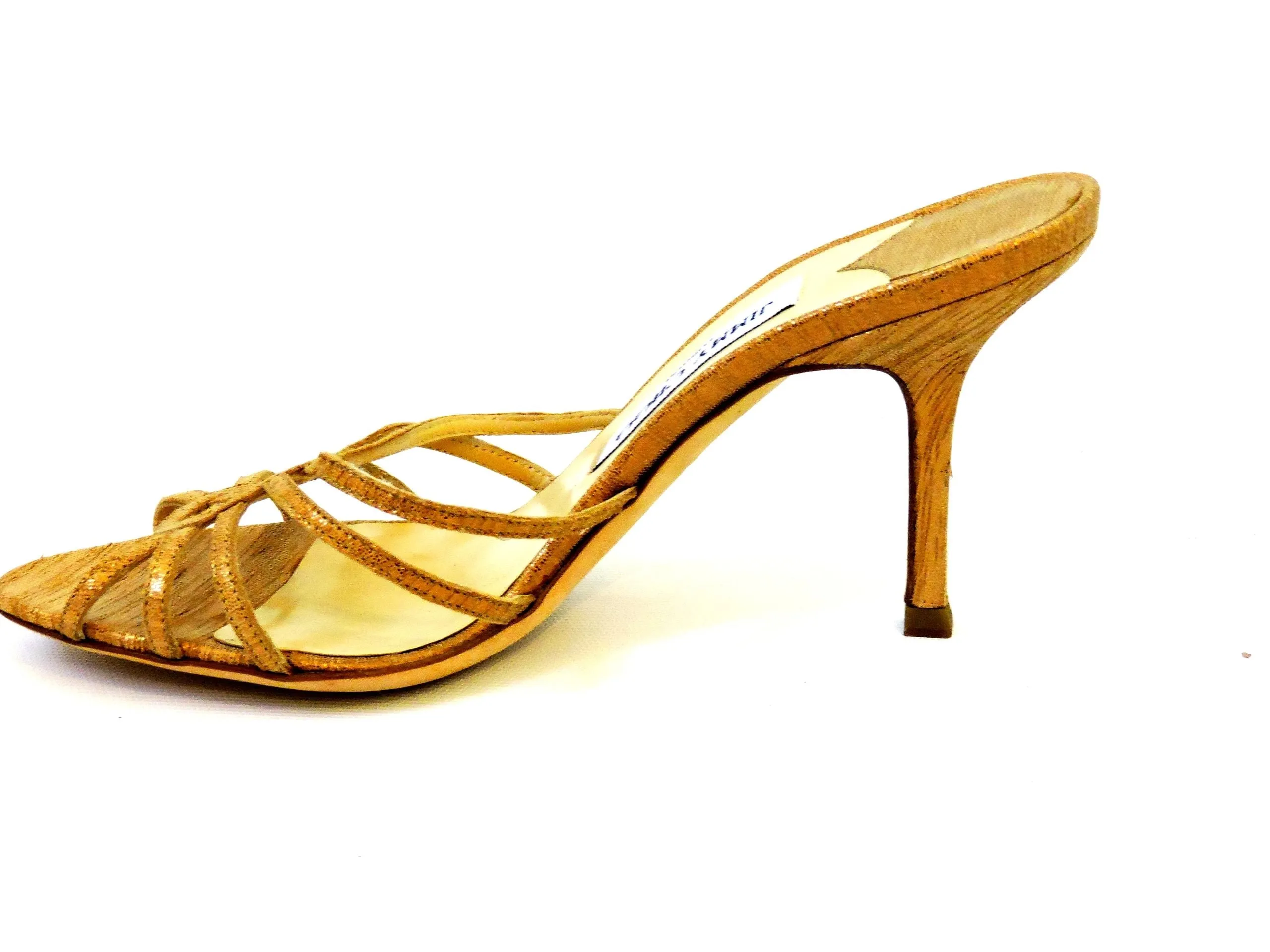 Metallic Mule Size 37.5 It (7.5 Us)