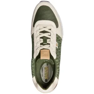 Michael Kors Monique Trainer Amazon Green Multi 7 M