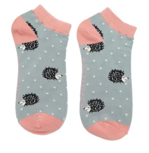 Miss Sparrow Hedgehogs Trainer Socks