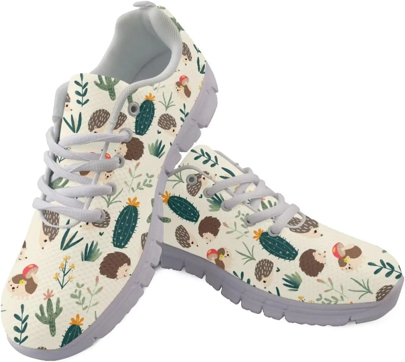 Modysero Funny Print Shoes for Women Personalize Womens Shoes Breathable Lightweight Non-Slip Fashion Ladies Walking Sneaker