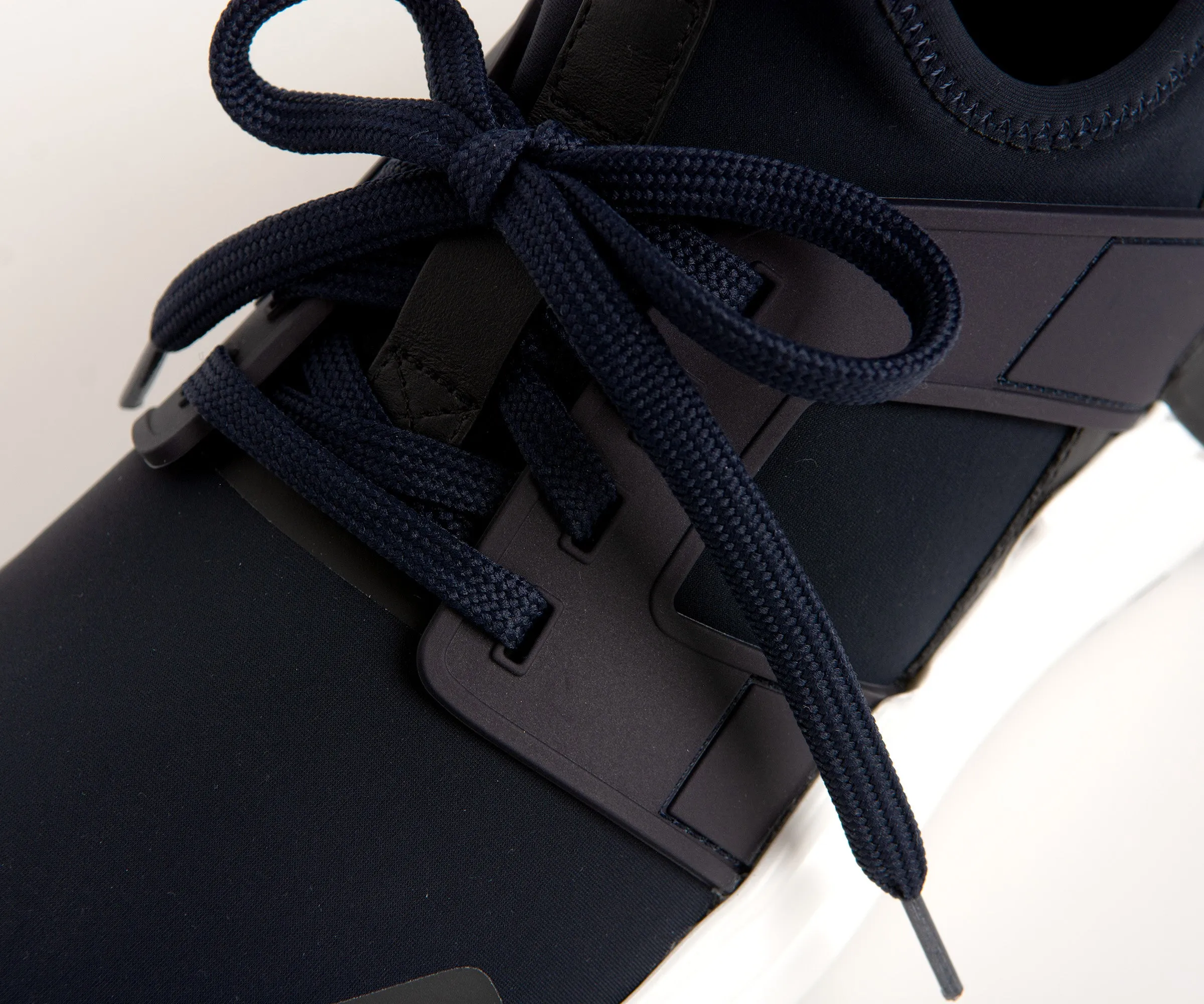 Moncler Lunarove Neoprene Trainer Navy/Black
