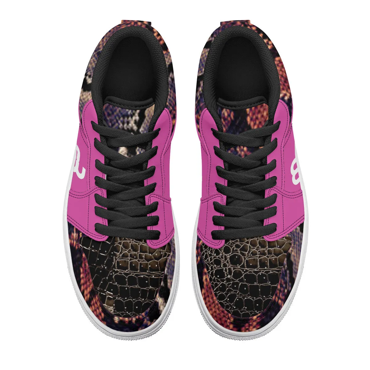 Money Unisex Gator Functional - SF_S40 Black Skin Full collection Skateboard Bushae Sneakers Top Snake Low