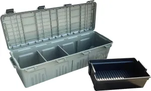 MTM MGC - The Mule Mobile Gear Crate, Water-Resistant, Stackable, Holds 75lbs of Gear, USA Made, Army Green