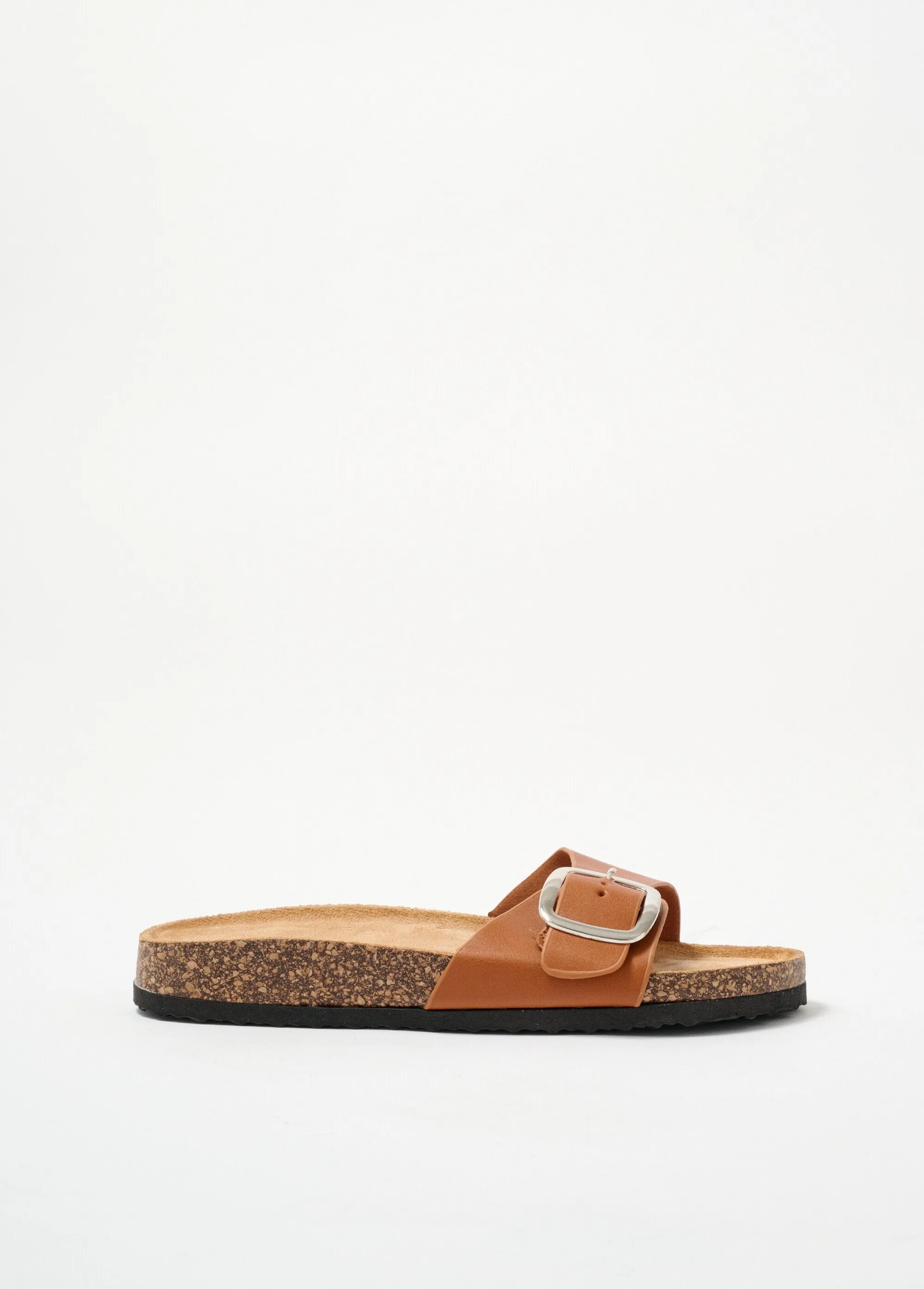 Mules with strap and comfortable sole