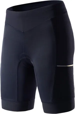 MY KILOMETRE Womens Triathlon Shorts 8” Inseam Tri Shorts with Side Pockets Adjustable Drawstring
