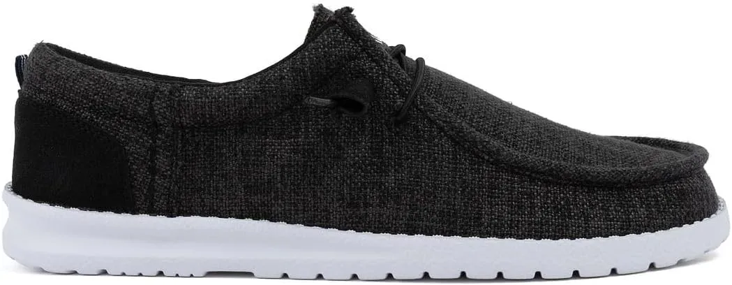 Nautica Men's Comfort Loafers, Slip-On Boat Shoe, Lightweight Casual Stretch Sneaker-Rushford