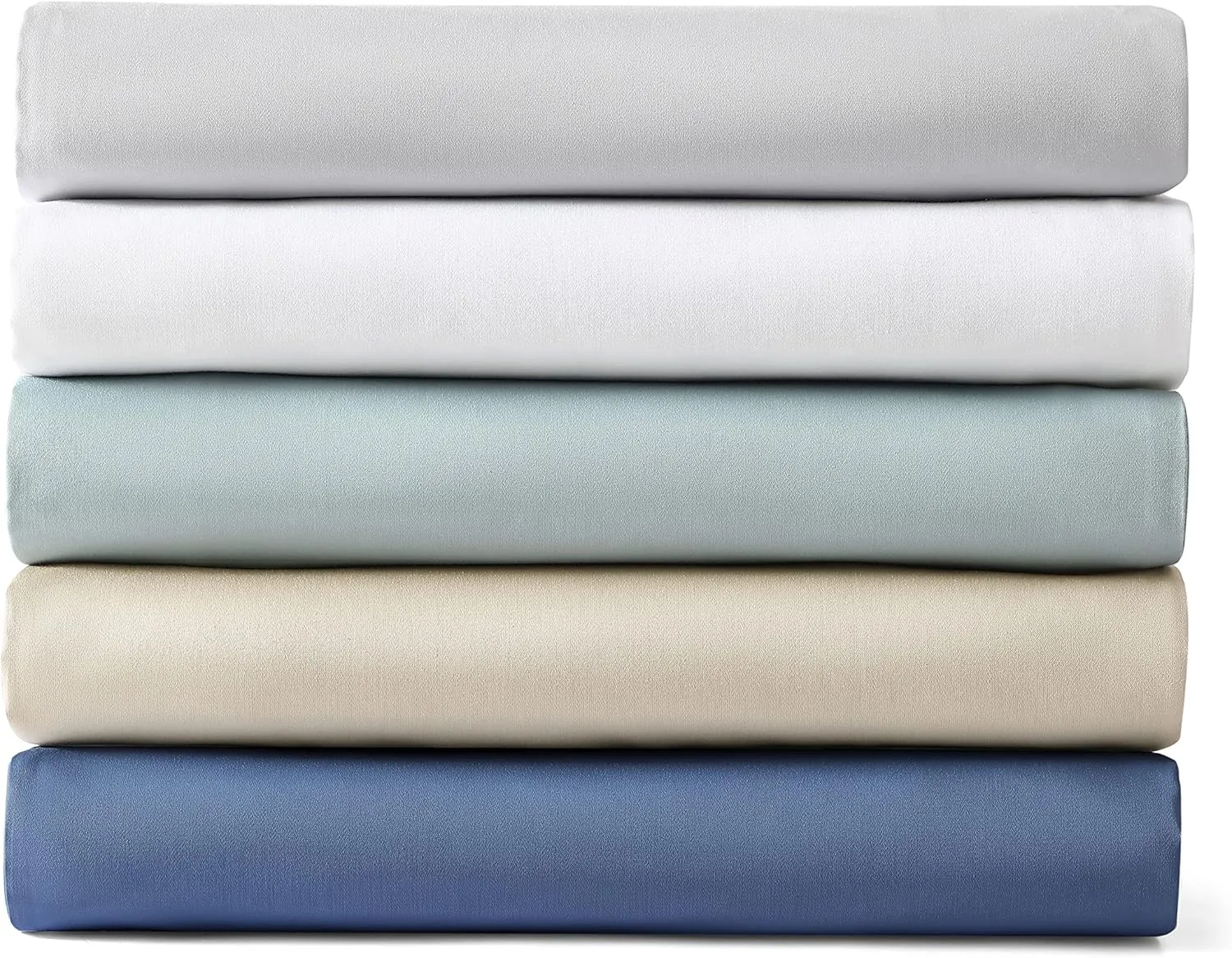 Nautica - Queen Sheets, Cotton Sateen Bedding, 400 Thread Count, Silky Smooth & Wrinkle Resistant (Regatta Beige, Queen)