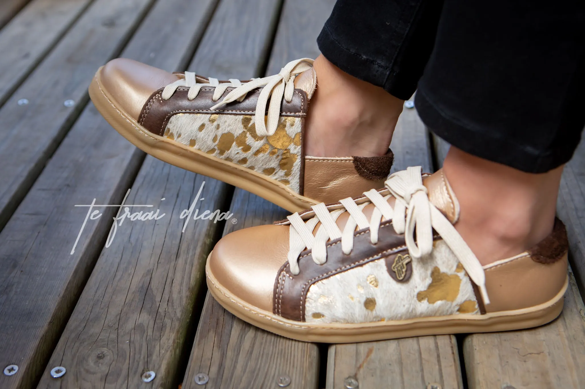Nienke Sneaker - Gold Digger