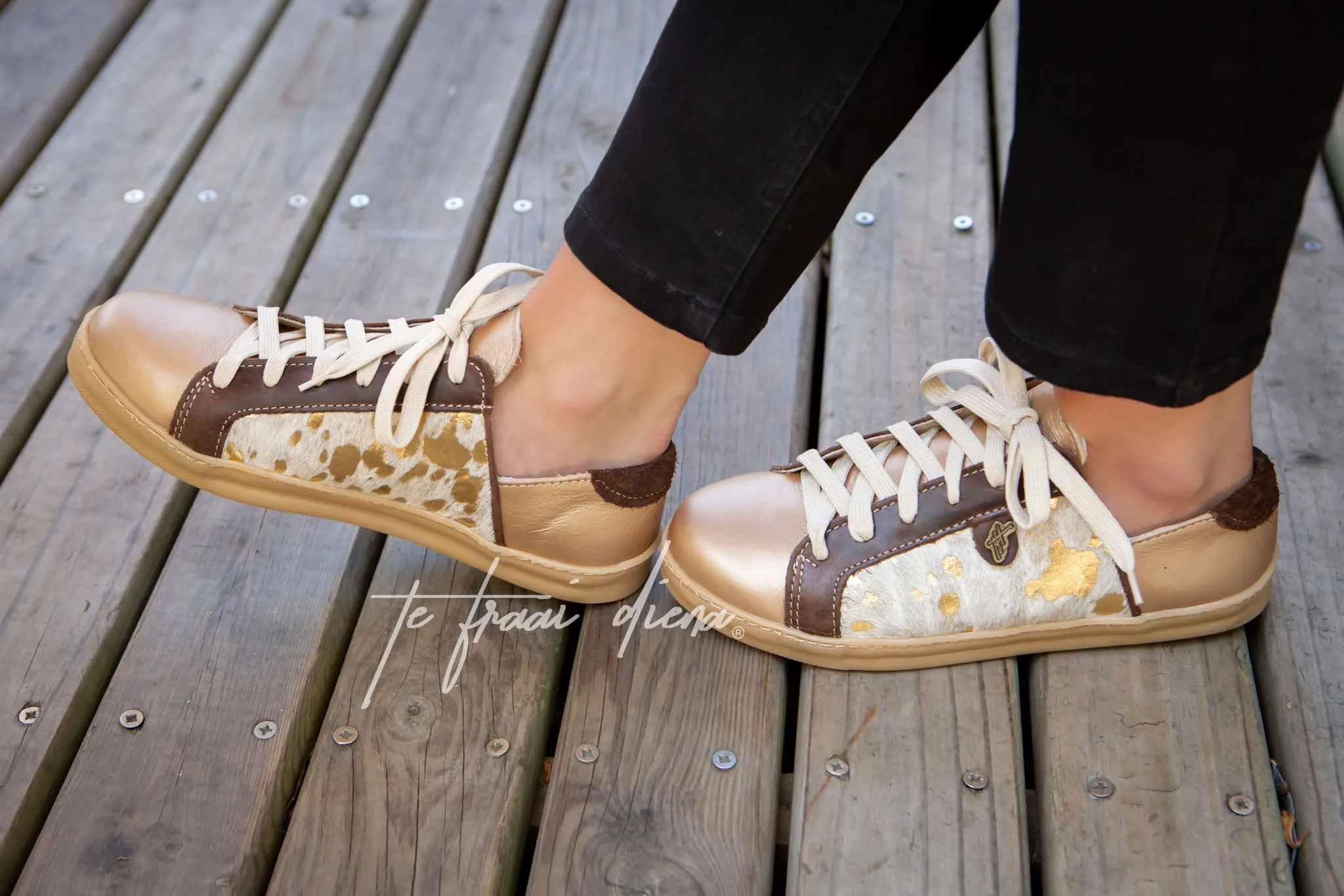 Nienke Sneaker - Gold Digger