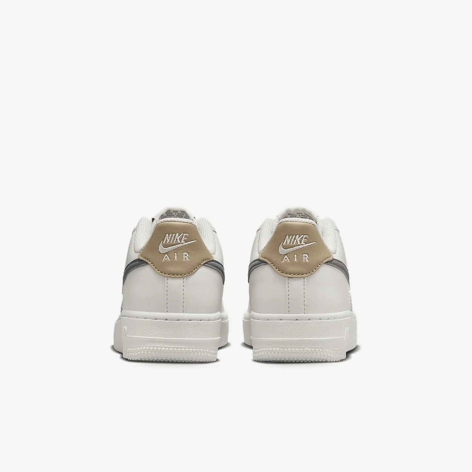 Nike Air Force 1 Big Kids' Shoes (FV5948-004, Phantom/Khaki/Sail/Cool Grey)