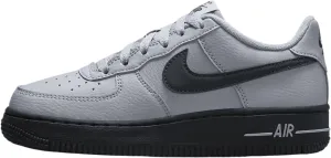 Nike Air Force 1 Big Kids' Shoes (HQ3807-002, Wolf Grey/Dark Smoke Grey) Size 6