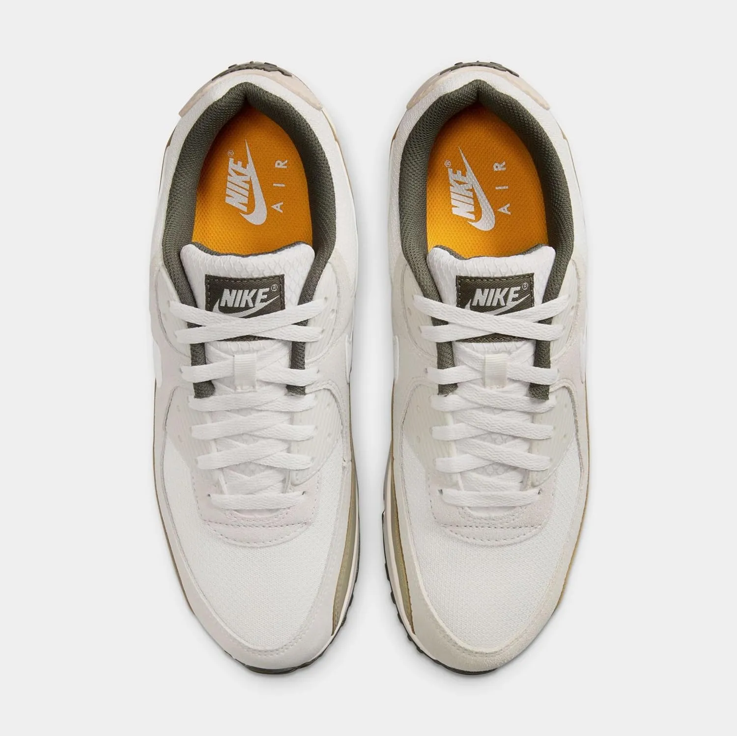 Nike Air Max 90 Mens Running Shoes (Nuetral Olive/Phantom/Light Orewood Brown) (IH0262-276, Beige/Brown/Green)