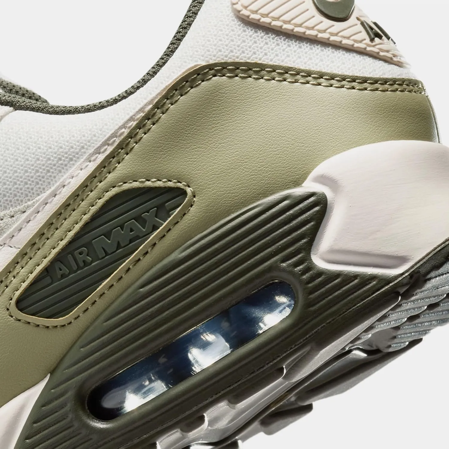 Nike Air Max 90 Mens Running Shoes (Nuetral Olive/Phantom/Light Orewood Brown) (IH0262-276, Beige/Brown/Green)