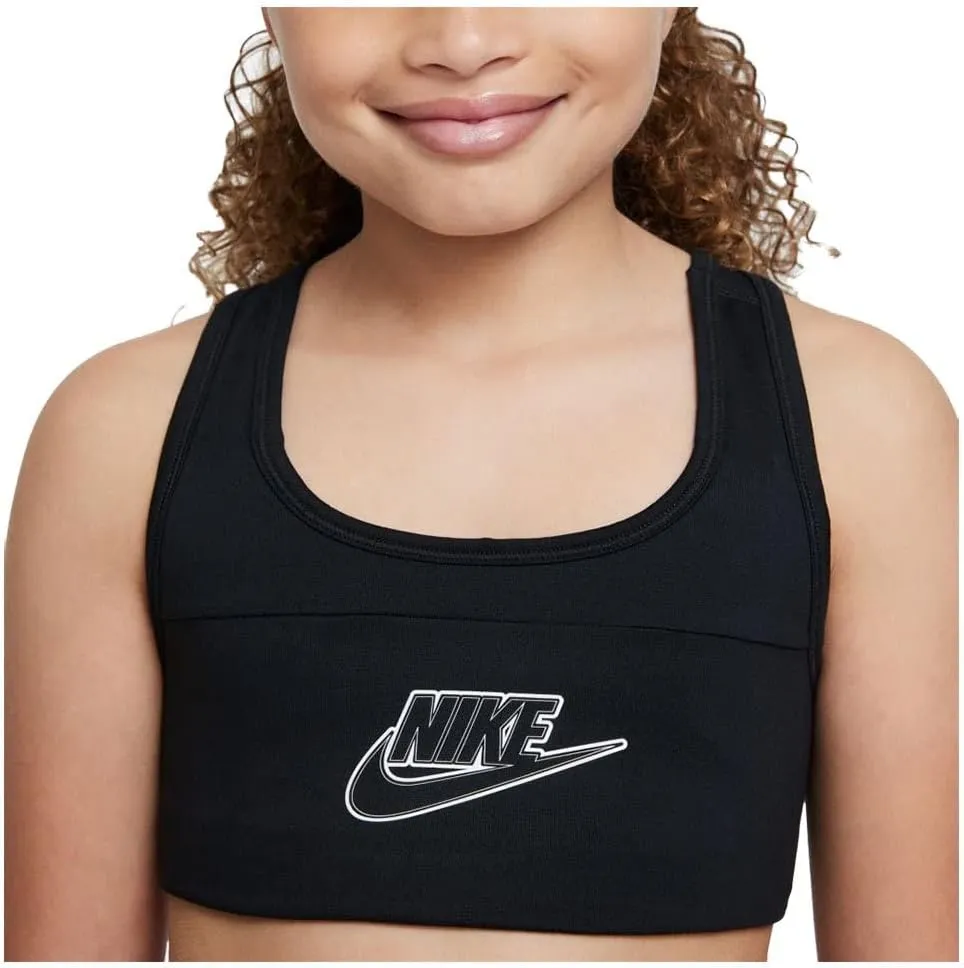 Nike Girl's Swoosh Futura Bra (Little Kids/Big Kids)