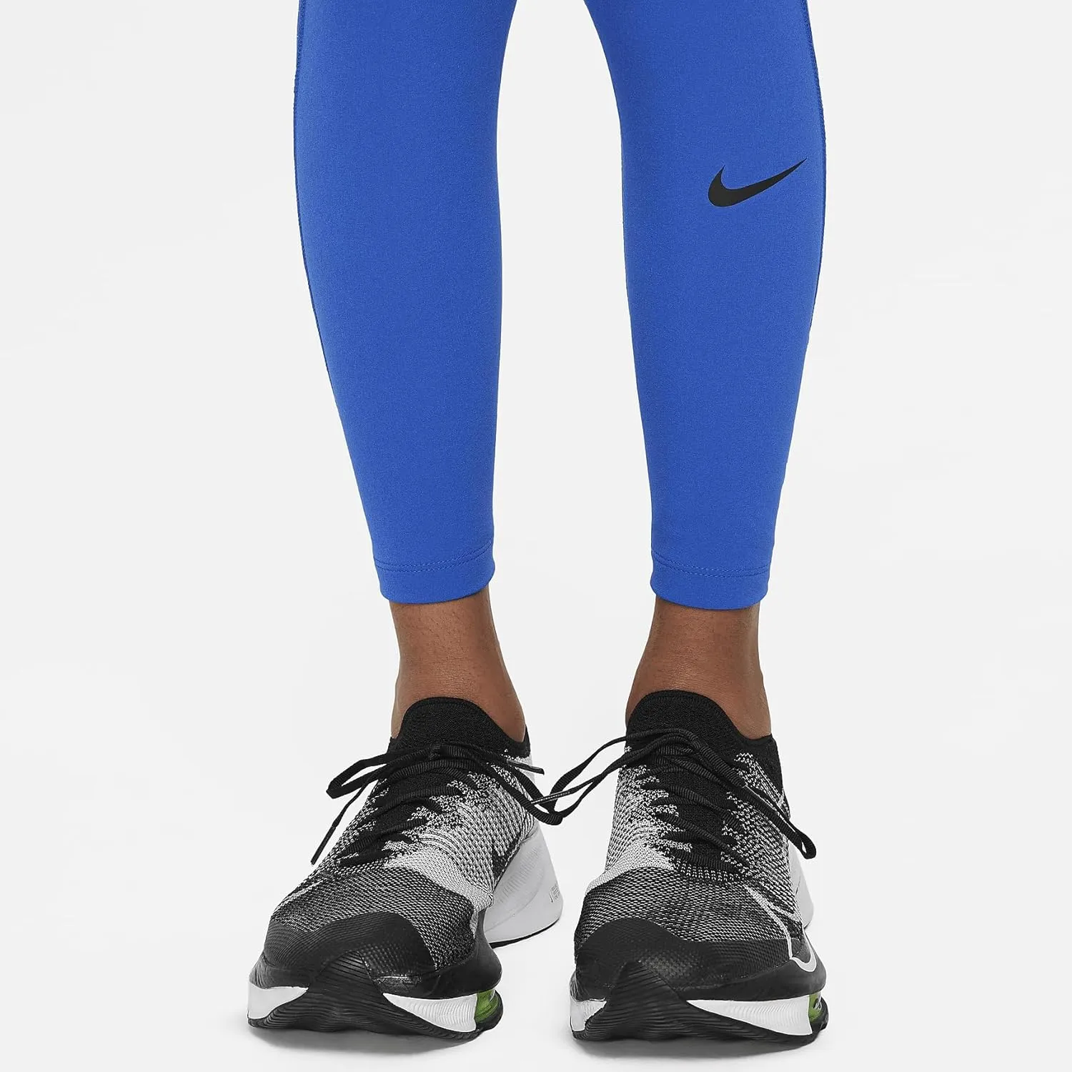 Nike Pro Dri-FIT Big Kids' (Boys') Tights (FJ6821-480, Game Royal/Game Royal/Black)
