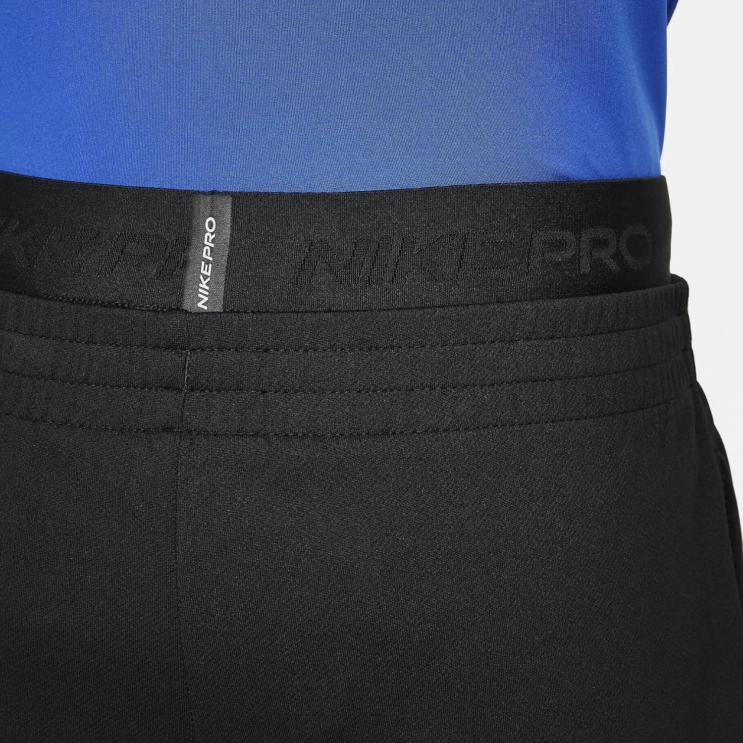 Nike Pro Dri-FIT Big Kids' (Boys') Tights (FJ6821-480, Game Royal/Game Royal/Black)