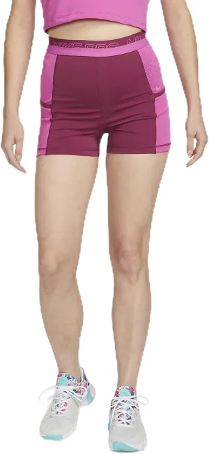 Nike Pro Women's High-Waisted 3" Training Shorts with Pockets (US, Alpha, X-Small, Regular, Regular)