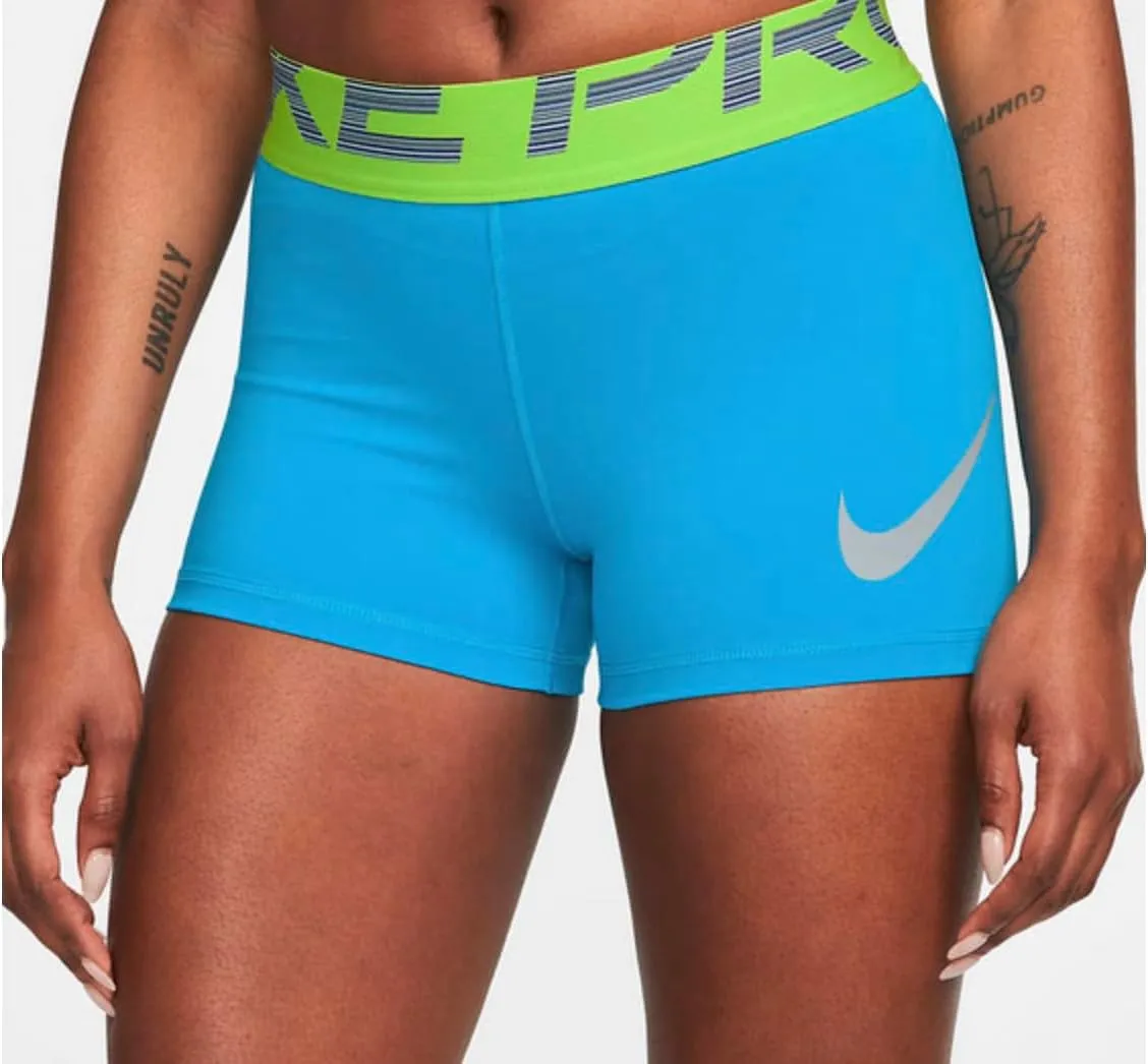 Nike Pro Women's Mid Rise 3" Training Shorts
