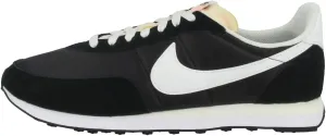 NIKE Waffle Trainer 2, Men's Gym Shoes, Black White Sail Total Orange, 11 AU