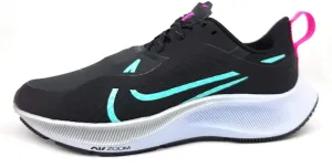 Nike Women's Running Shoe, Black Aurora Green Dk Smoke Sz, 9.5