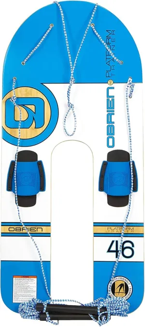 O'Brien Kids Platform Trainer Waterski, Blue, 46"