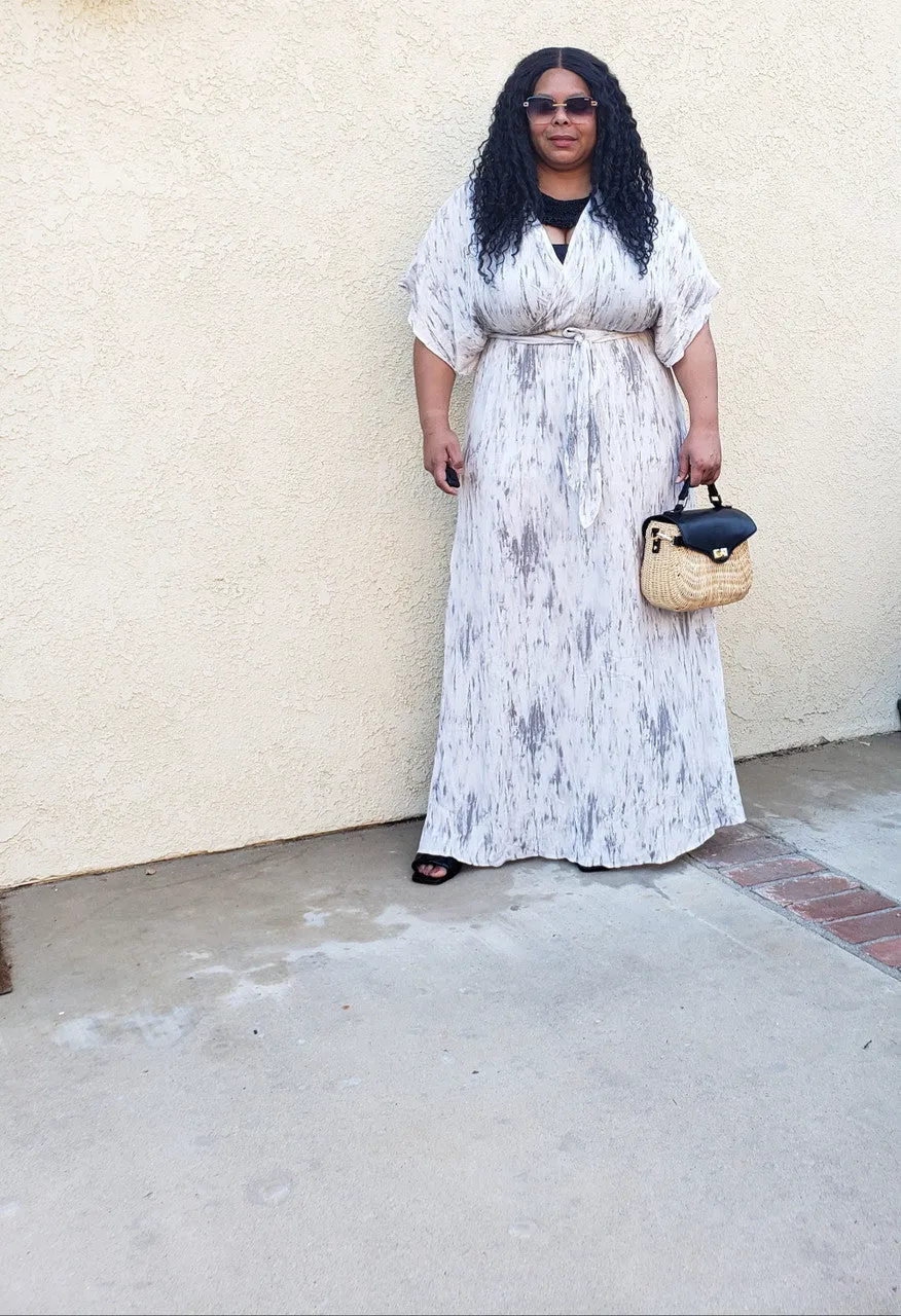 OCEAN TIDES MAXI DRESS