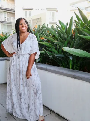 OCEAN TIDES MAXI DRESS