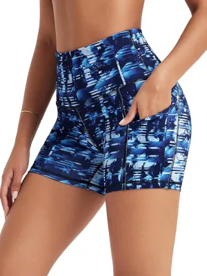 ODODOS Women's Tummy Control Biker Shorts 2.0 with Pockets High Waist Athletic Workout Yoga Shorts-3.5''/ 5"/ 8" / 10" Inseam