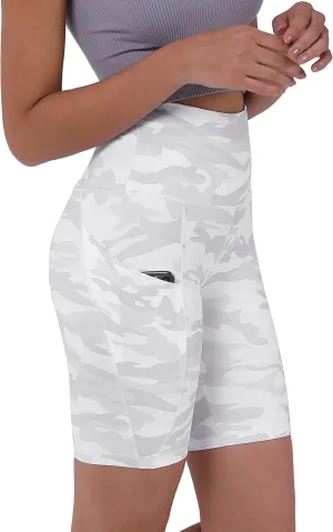 ODODOS Women's Tummy Control Biker Shorts 2.0 with Pockets High Waist Athletic Workout Yoga Shorts-3.5''/ 5"/ 8" / 10" Inseam
