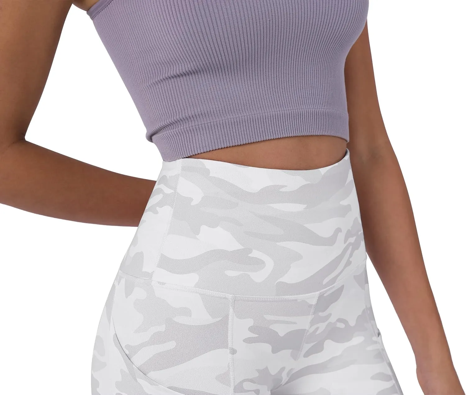ODODOS Women's Tummy Control Biker Shorts 2.0 with Pockets High Waist Athletic Workout Yoga Shorts-3.5''/ 5"/ 8" / 10" Inseam