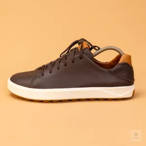 Olukai Leather Sneaker - Coffee