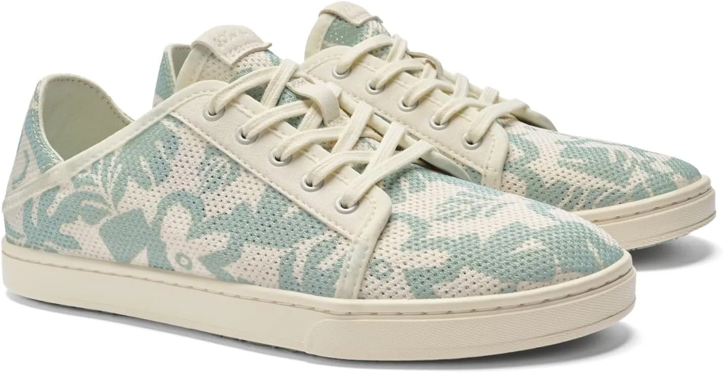 OLUKAI Pehuea Li Women's Lace-Up Sneakers, Casual Everyday Shoes with Drop-in Heel, Lightweight & Breathable Mesh Design, All-Day Comfort & Support