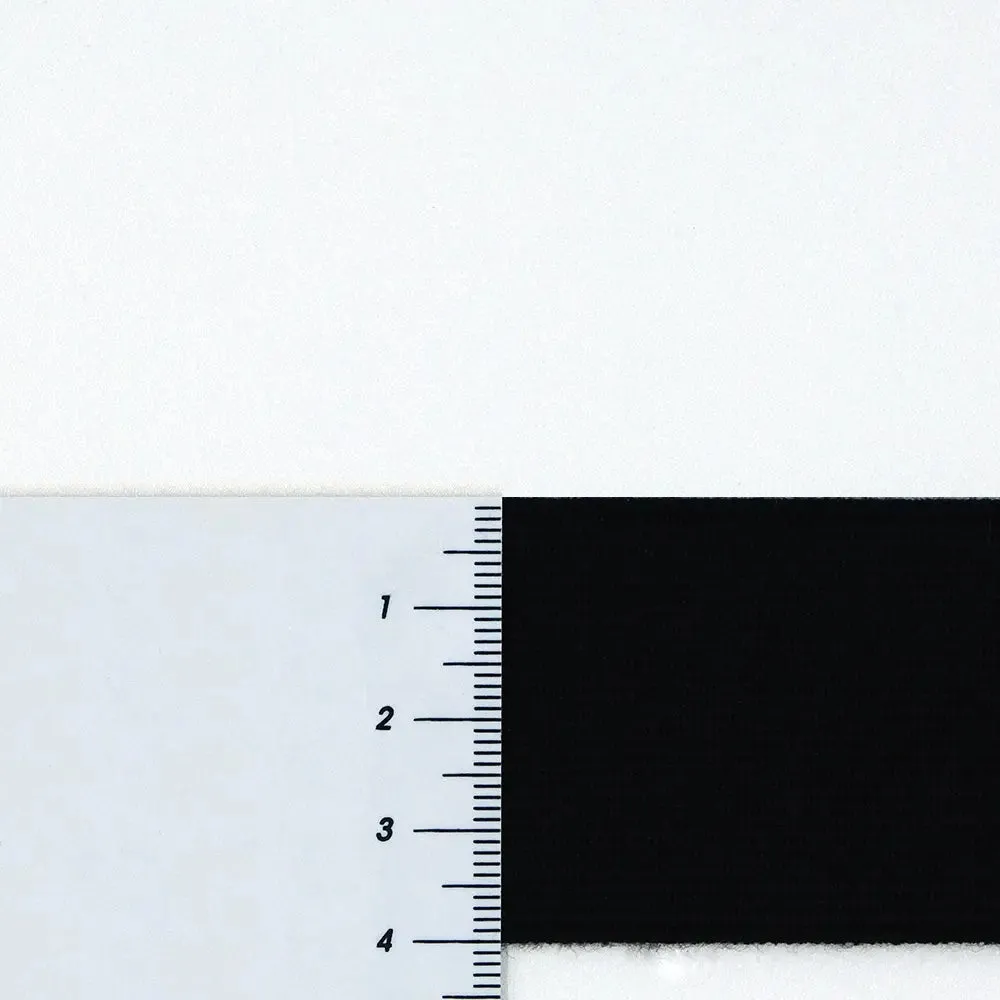 ORGANIC COTTON ELASTIC • Black 40mm • Strong