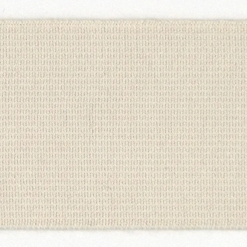 ORGANIC COTTON ELASTIC • Ecru 40mm • Light