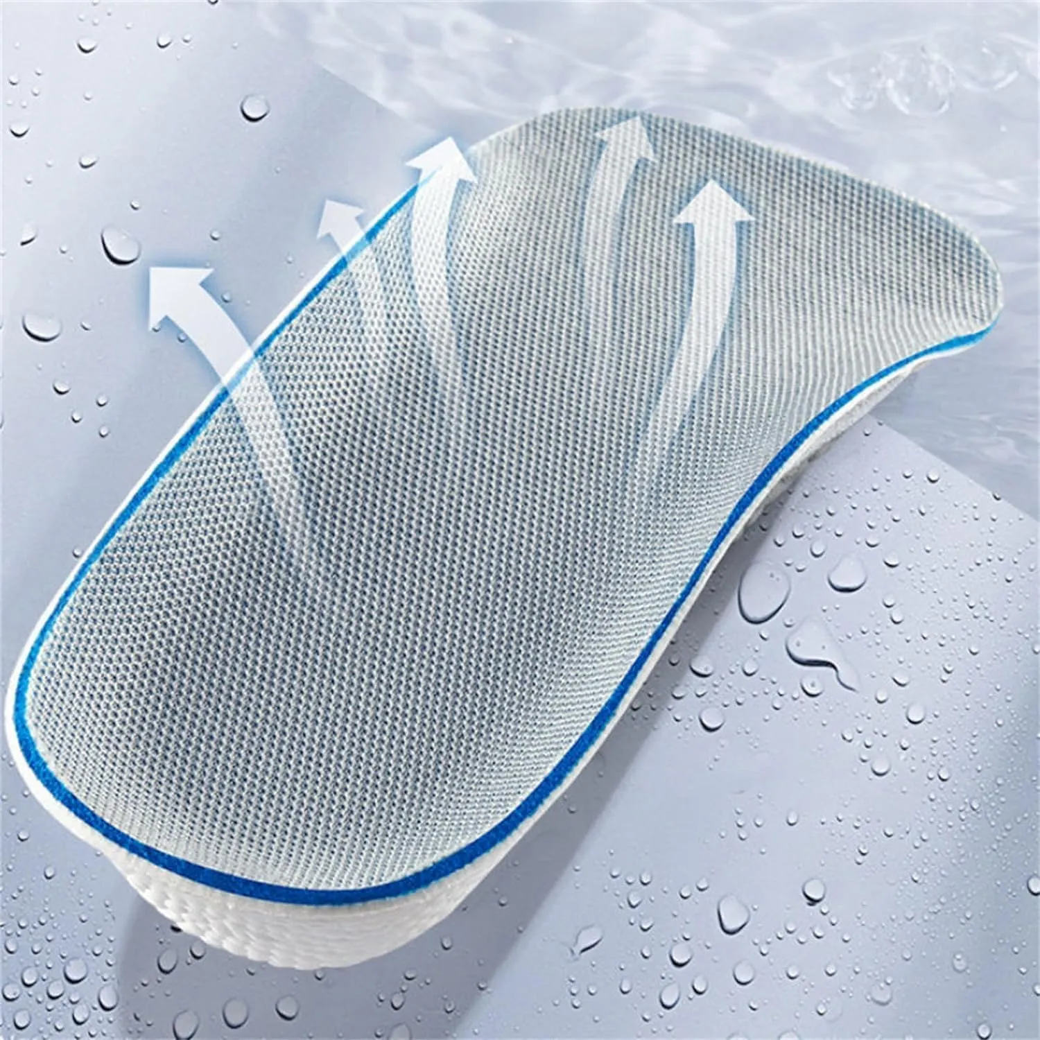 Orthopedic High Pads, Insoles Height Increase, Orthopedic Highpads 1.0, Height Increase Insoles for Men/Women, Arch Support Insoles for Flat Feet (Black, 2.5 CM)