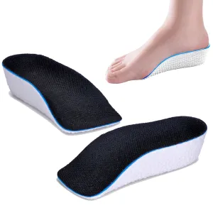 Orthopedic High Pads, Insoles Height Increase, Orthopedic Highpads 1.0, Height Increase Insoles for Men/Women, Arch Support Insoles for Flat Feet (Black, 2.5 CM)