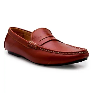 Penny Leather Loafer Soft Tan