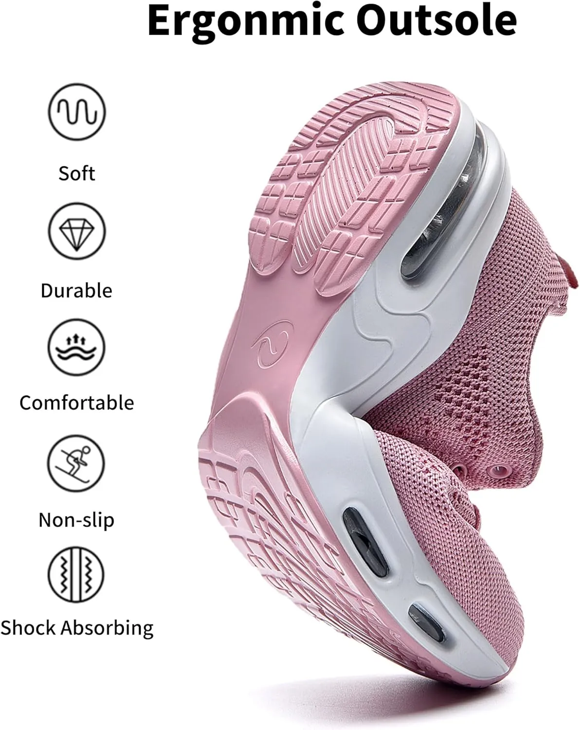 PERSOUL Women Running Shoes Tennis Air Sneakers Lightweight Breathable Fitness Athletic Gym Fashion Walking Shoes