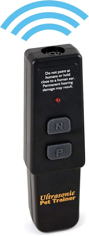 PetSafe, Collarless Ultrasonic Remote Trainer, Two Tone, Safe, Anti Bark, Black