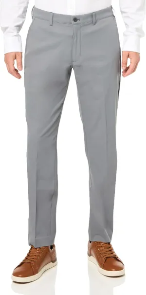 PGA TOUR Men's Flat Front Active Waistband Golf Pant with a Classic Fit, Moisture-Wicking and Sun Protection (Sizes 30-54)