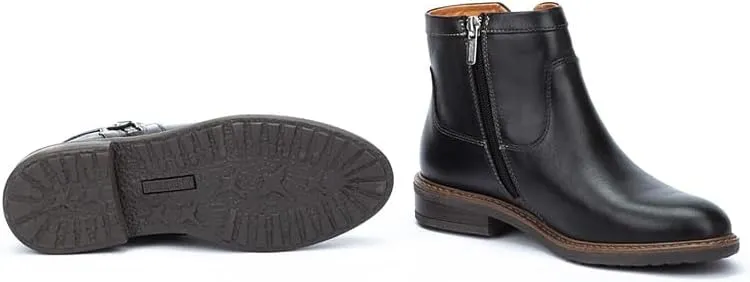 PIKOLINOS Flat Ankle Boots Leather Aldaya for Woman