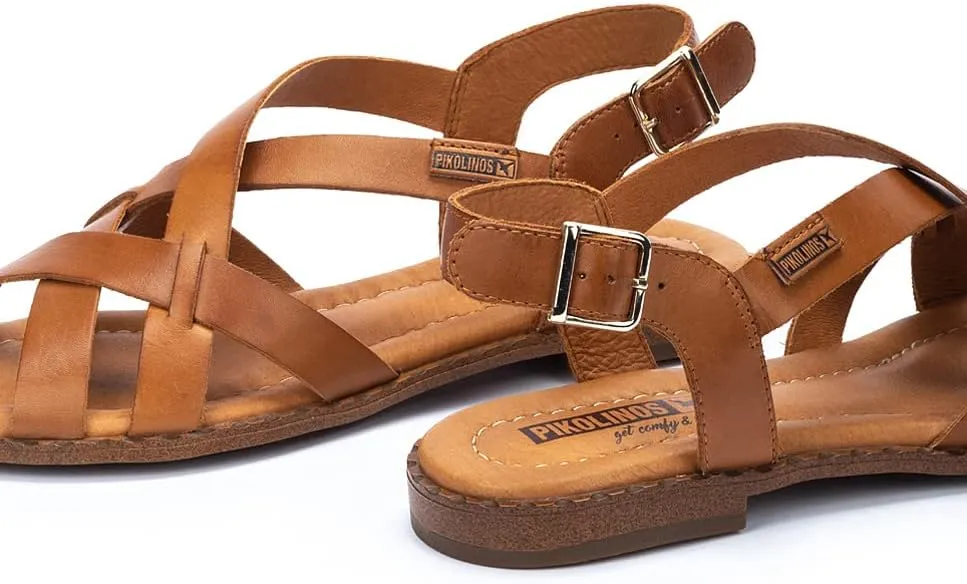 PIKOLINOS Flat Sandals Leather Algar for Woman