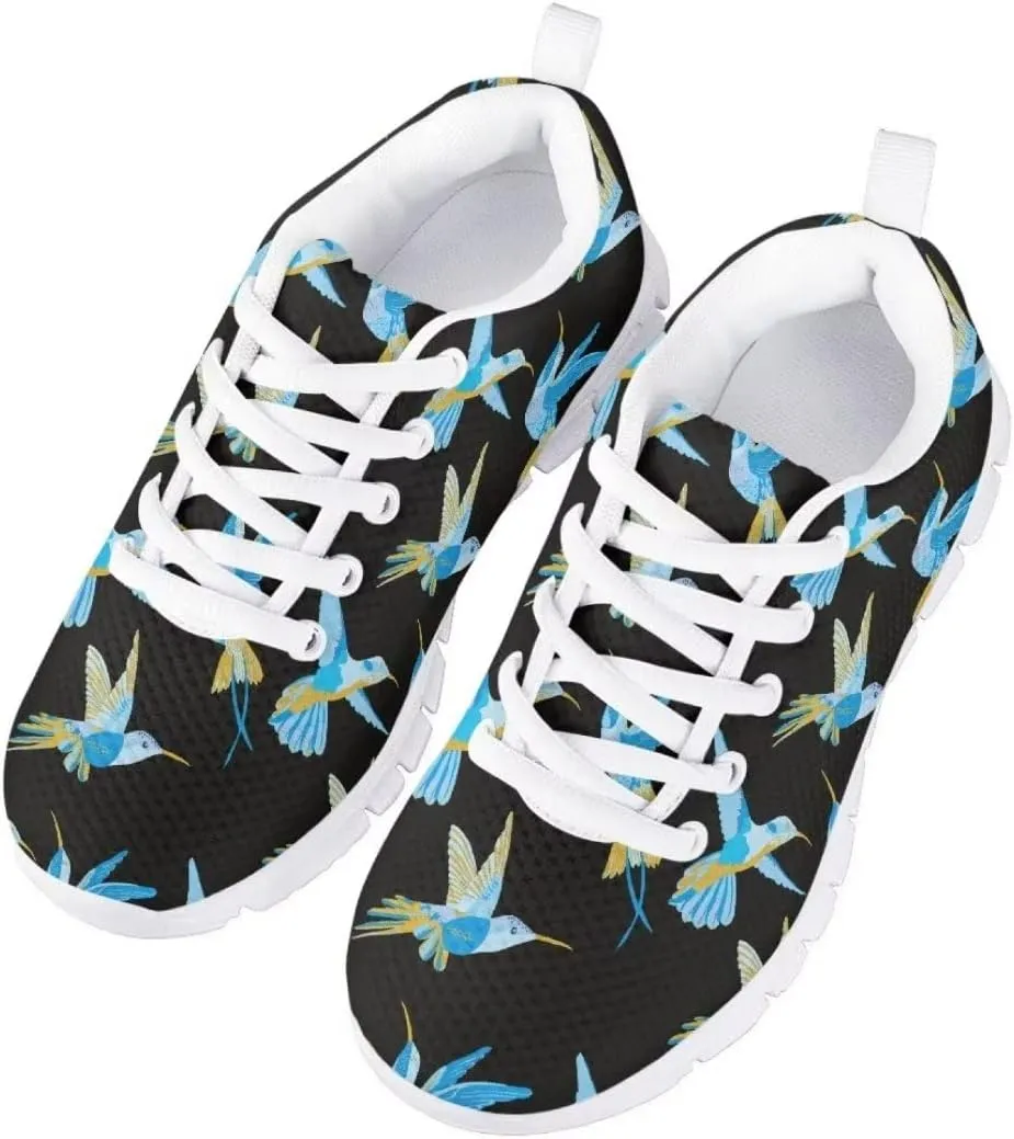 PinUp Angel Cute Girls Sneakers Kids Comfortable Lightweight Tennis Shoes Breathable Sport Walking Shoes