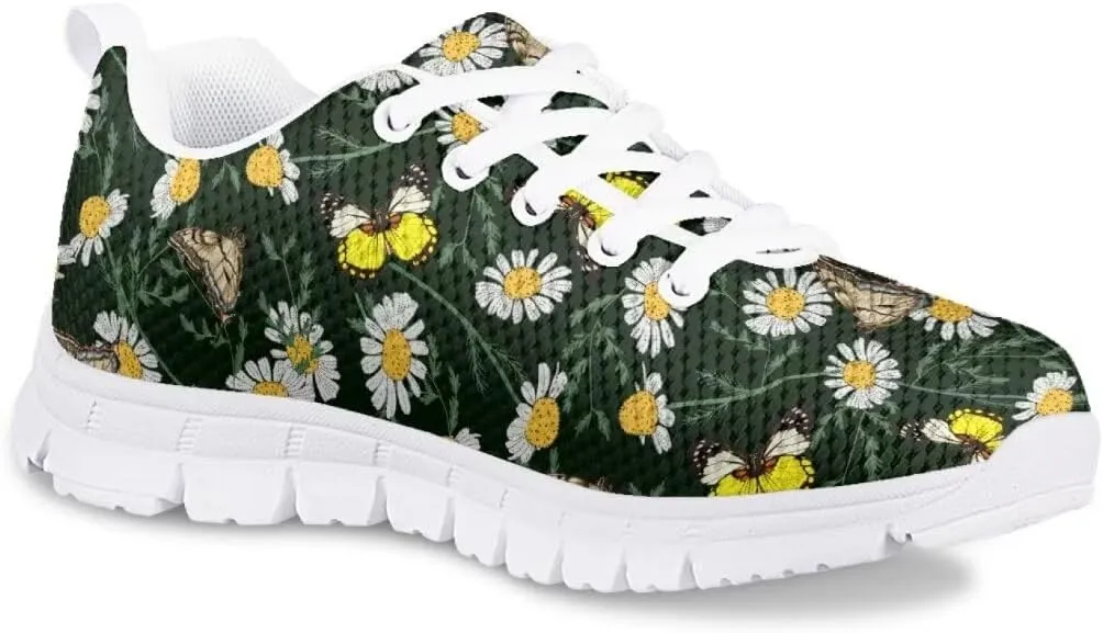 Pinupub Kid Boys Girls Sports Shoes Lightweight Athletic Running Walking Breathable Sneakers