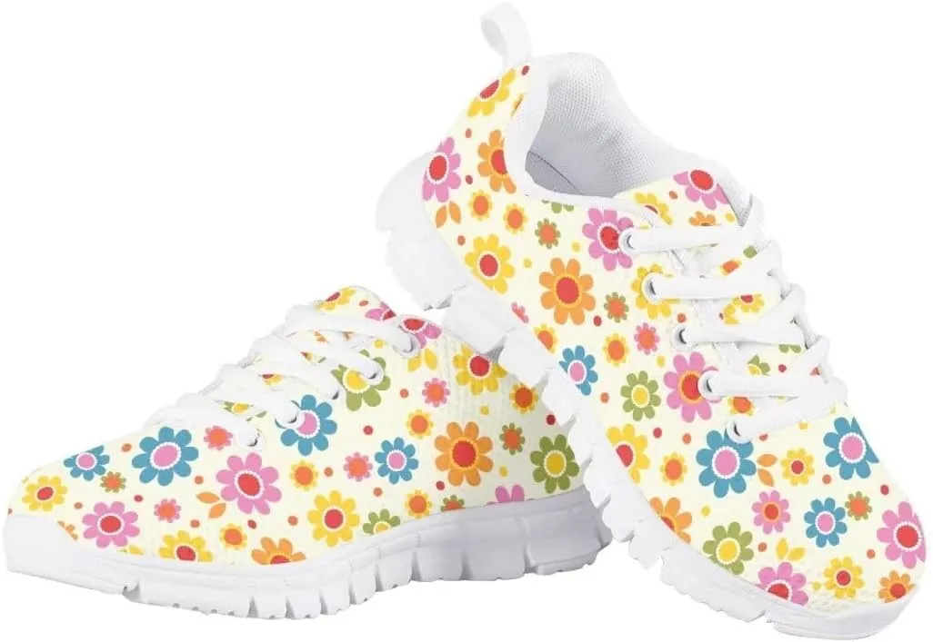 Pinupub Kid Boys Girls Sports Shoes Lightweight Athletic Running Walking Breathable Sneakers