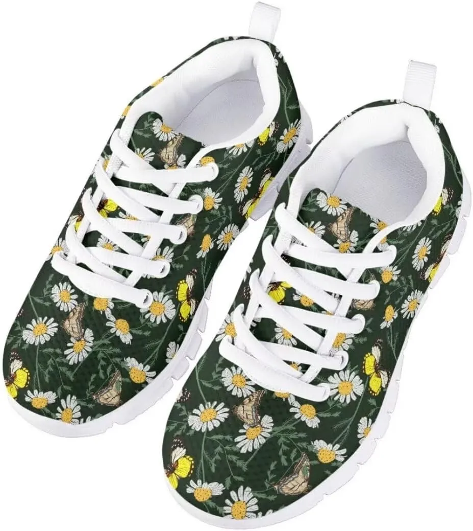 Pinupub Kid Boys Girls Sports Shoes Lightweight Athletic Running Walking Breathable Sneakers